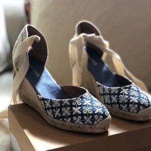 Soludos Espadrille Wedge Sandal 7.5 - Never Worn!